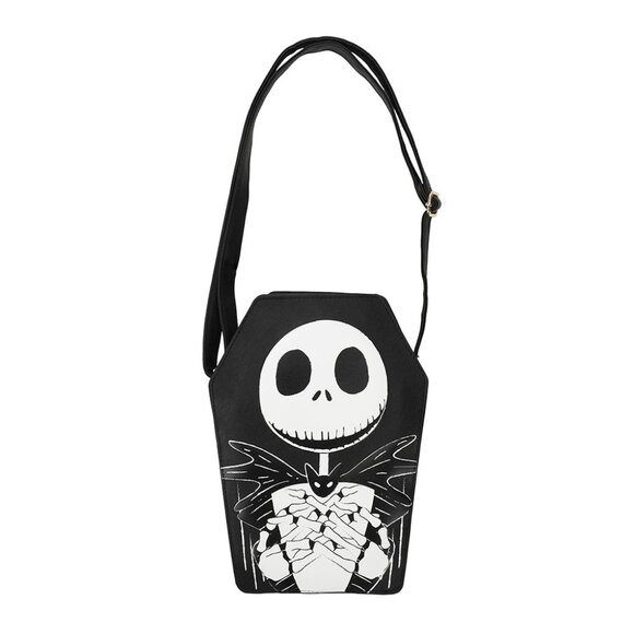Nightmare Before Christmas Jack Skellington Purse - Coffin Shaped Bag - Picture 1 of 8